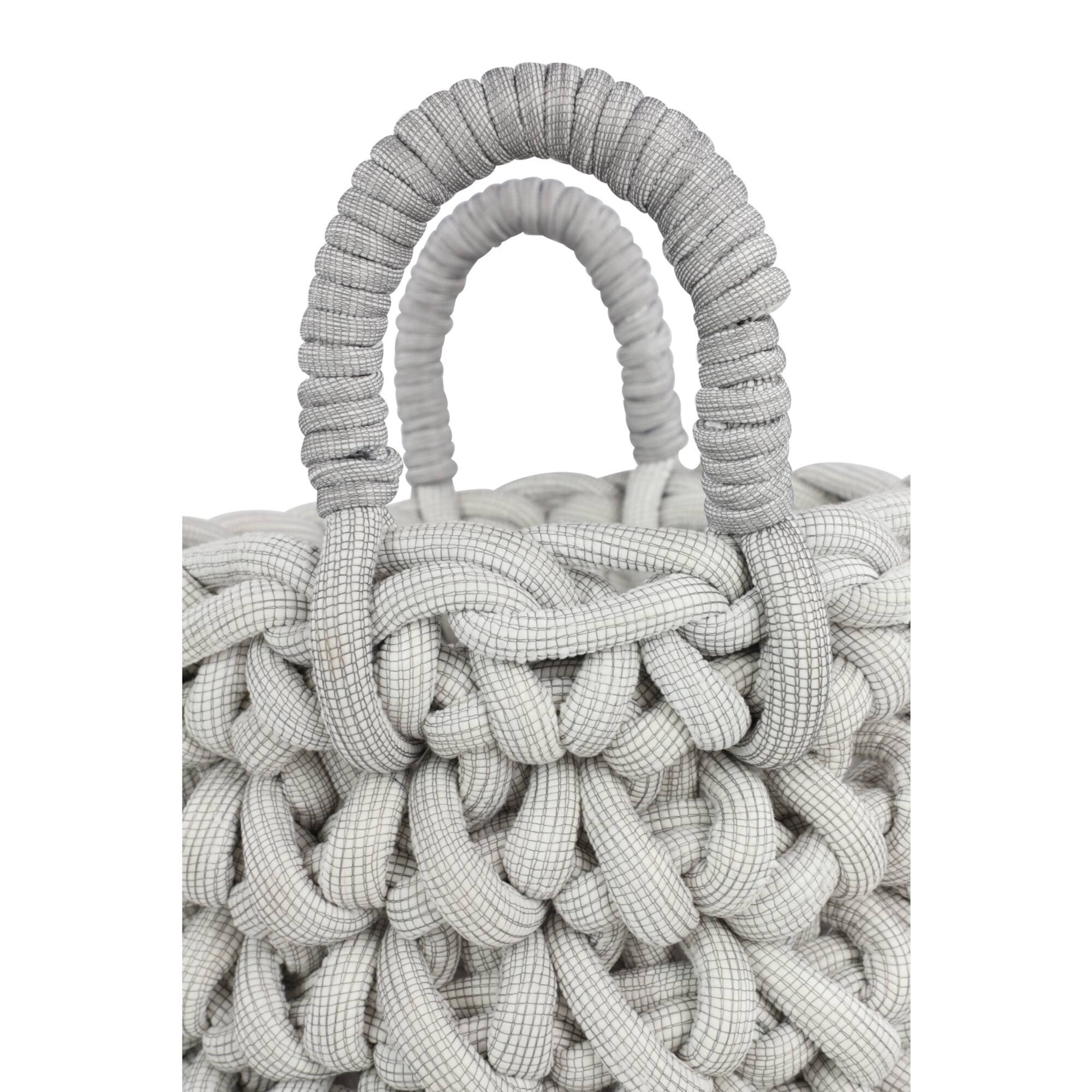 CosmoLiving by Cosmopolitan Gray Polyester Coastal Storage Basket Set